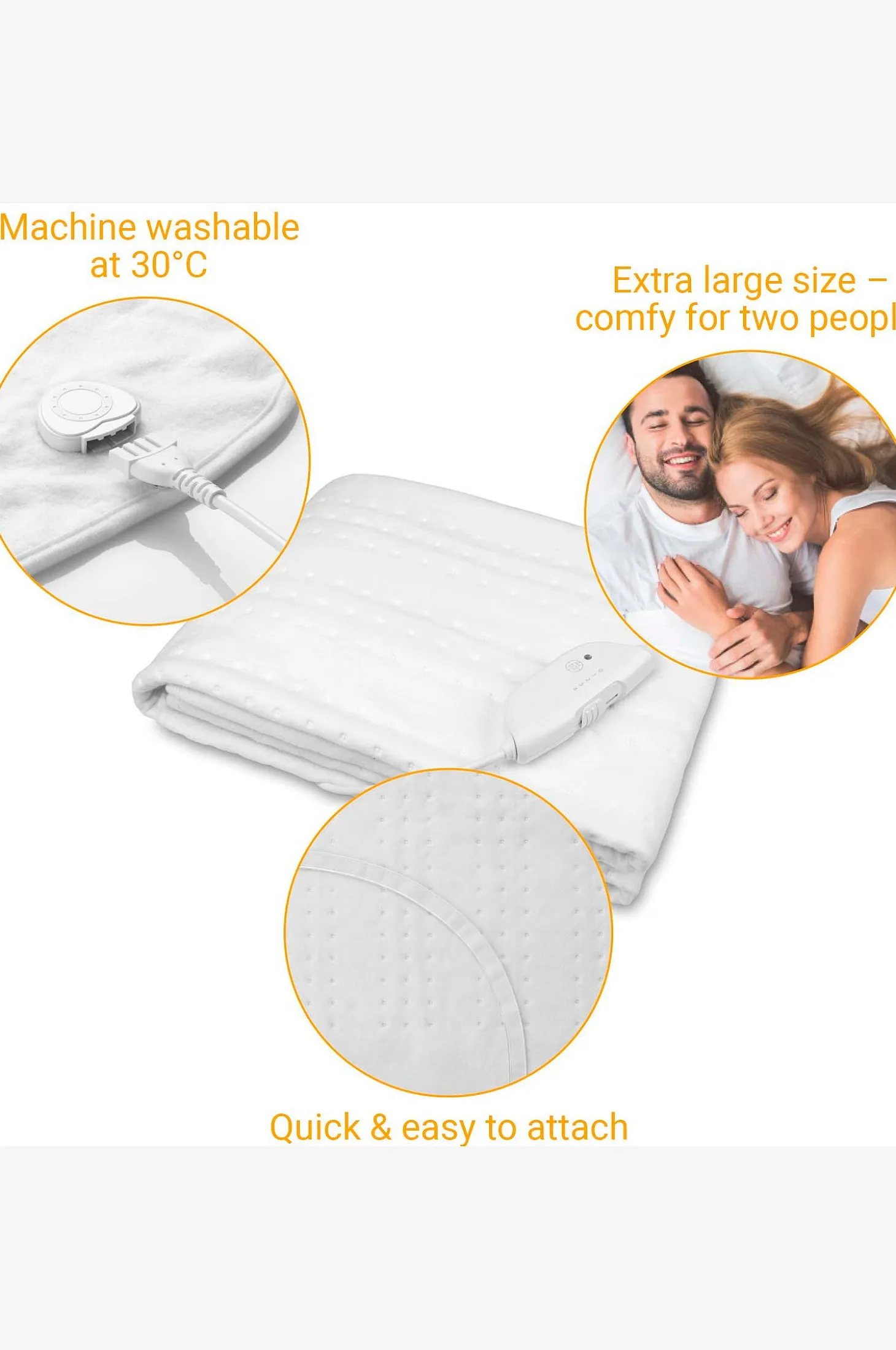 Lämpöpatja Kingsize HU676 150x160 cm