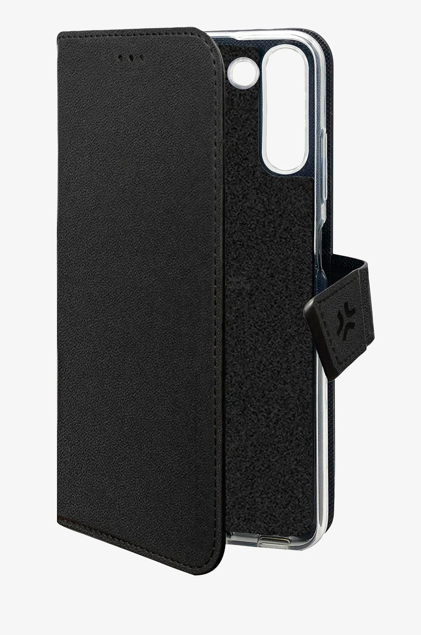 Lompakkokotelo Wally Wallet Case Galaxy A36 5G Musta
