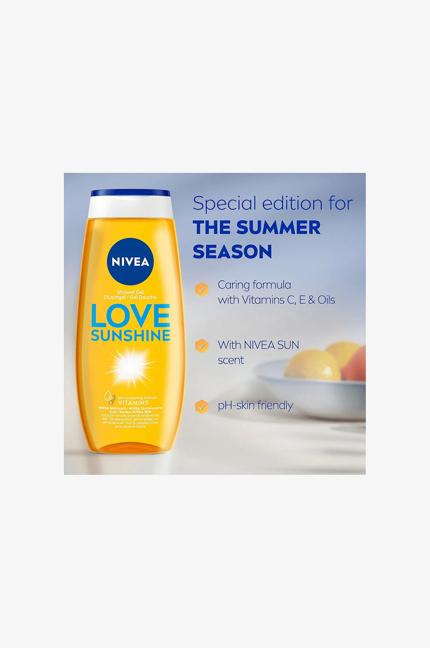 Love Sunshine Shower Gel 250 ml