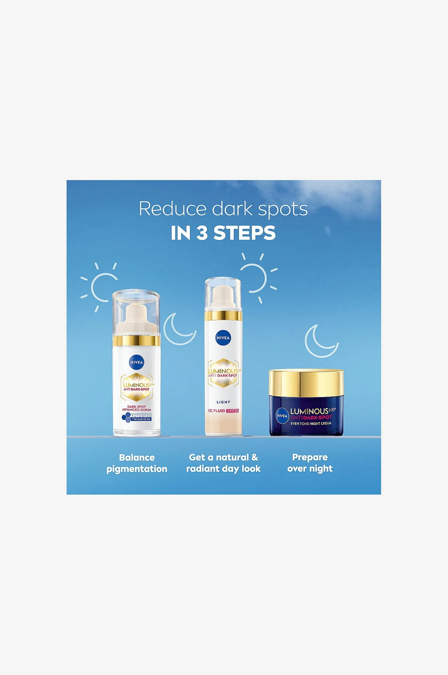 LUMINOUS630 Anti Dark-Spot Cc Fluid 3-IN-1 40Ml.