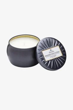 Makassar Ebony & Peach - Decorative Tin Candle 25 tuntia 127 g