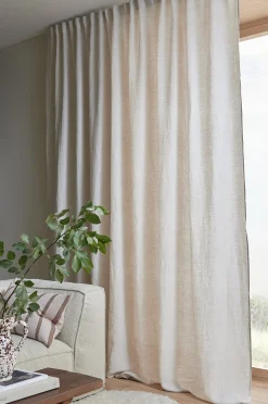 Monitoimiverho Malva Wide, erittäin leveä, 100% pellavaa, 1 kpl