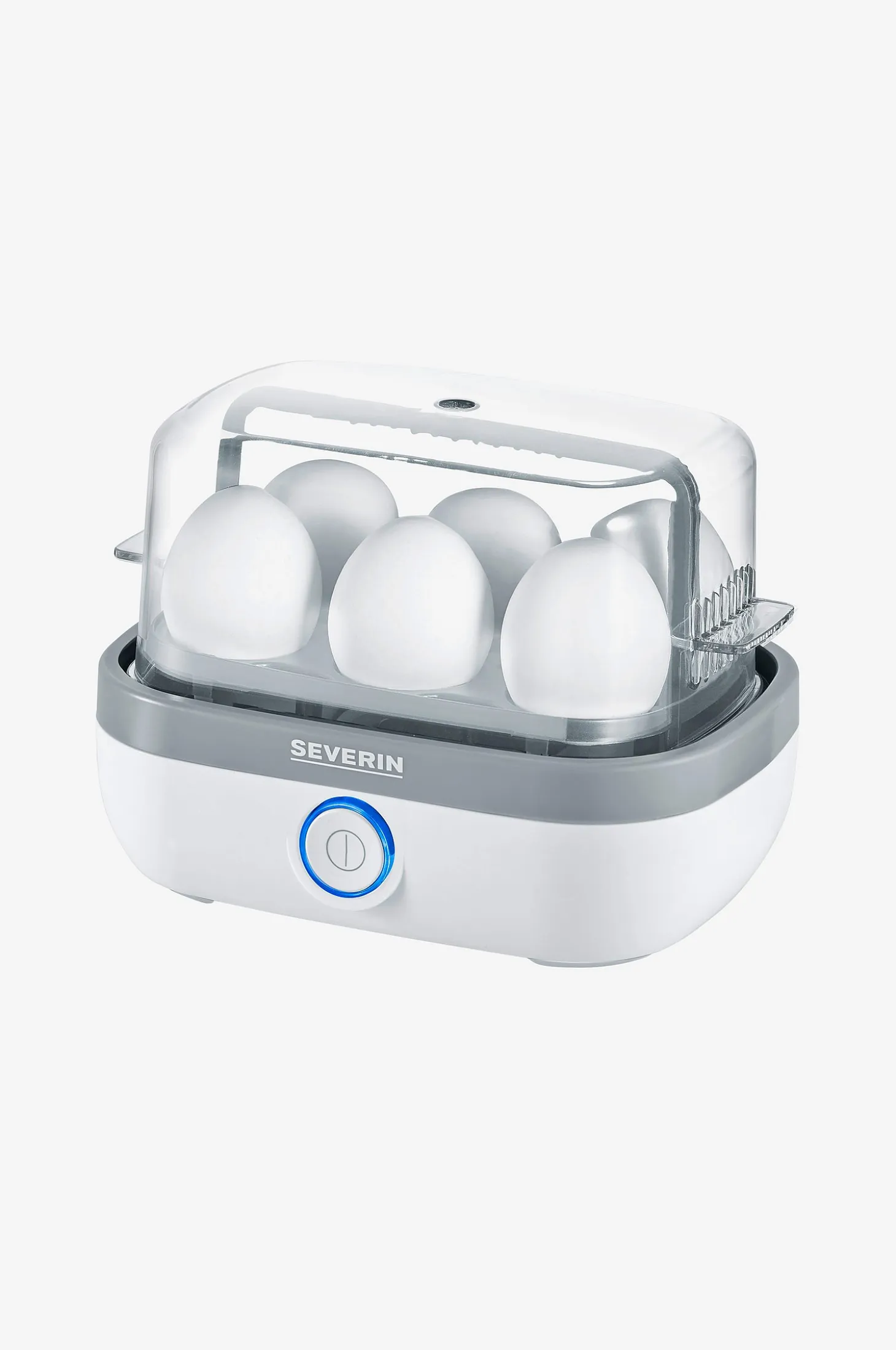 Munankeitin 6 munalle, valkoinen, LED & ääni, EK3164