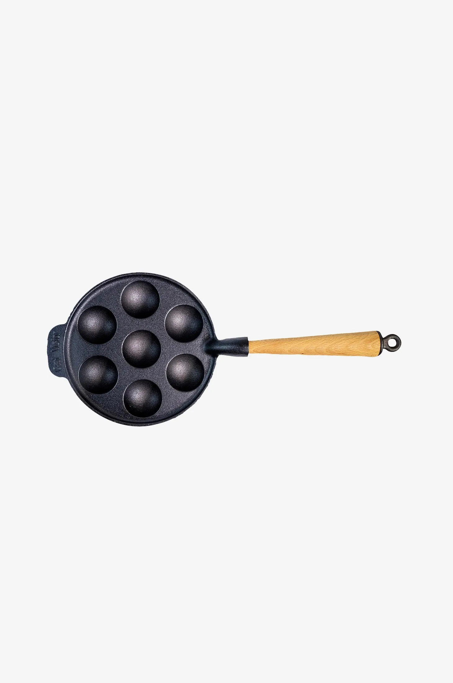 Munkkipannu, jossa pyökkikahva, halkaisija 22 cm