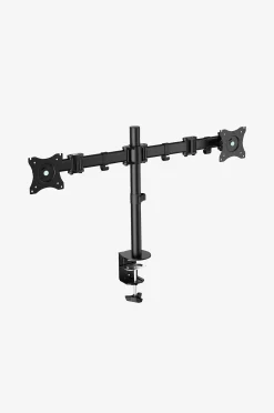 Näyttöteline/kahdelle näytölle 13-27" 428 mm