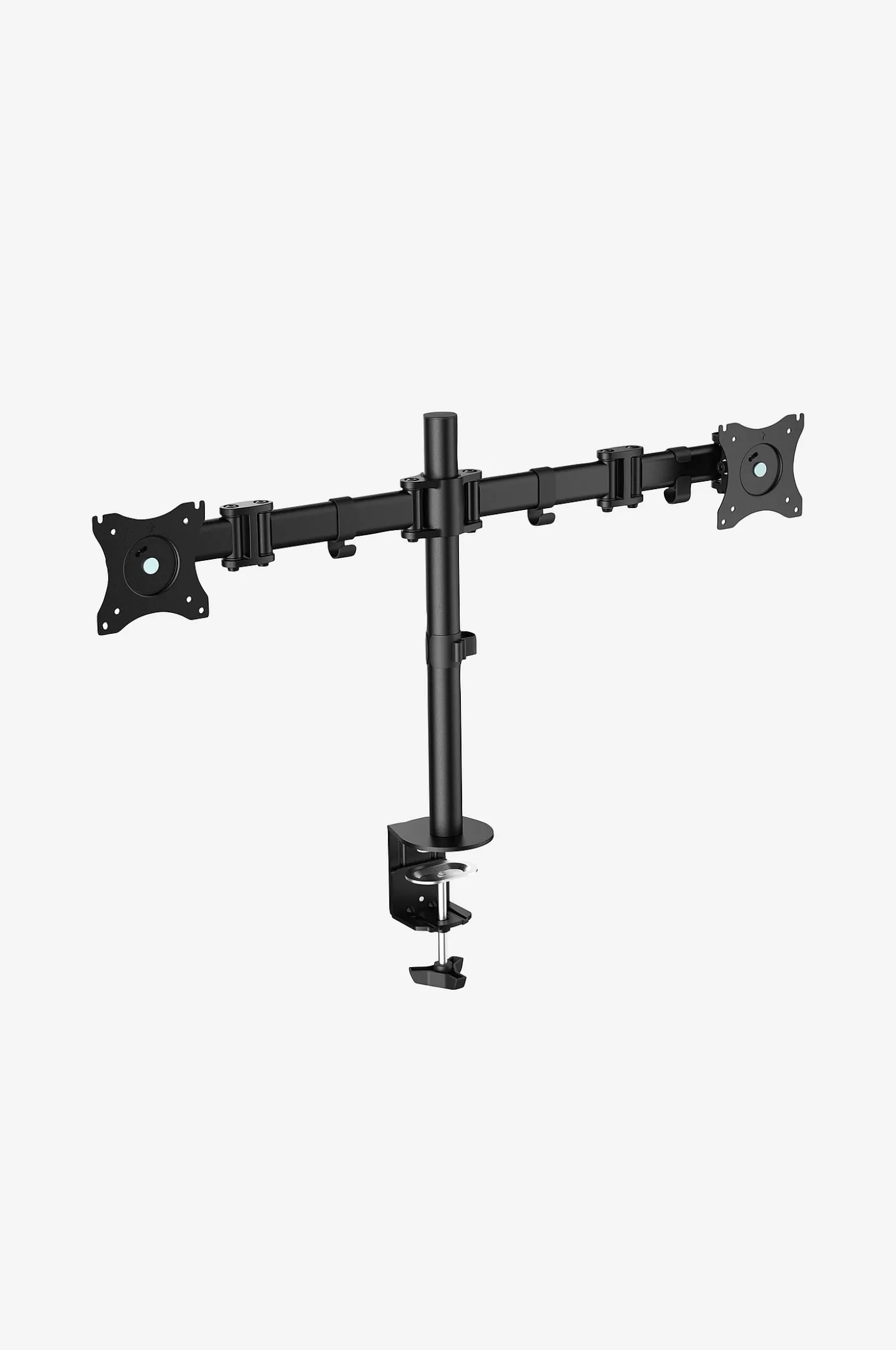 Näyttöteline/kahdelle näytölle 13-27" 428 mm