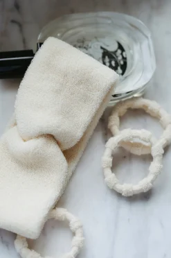 Organic Terry Hair Ties 3/pakk.