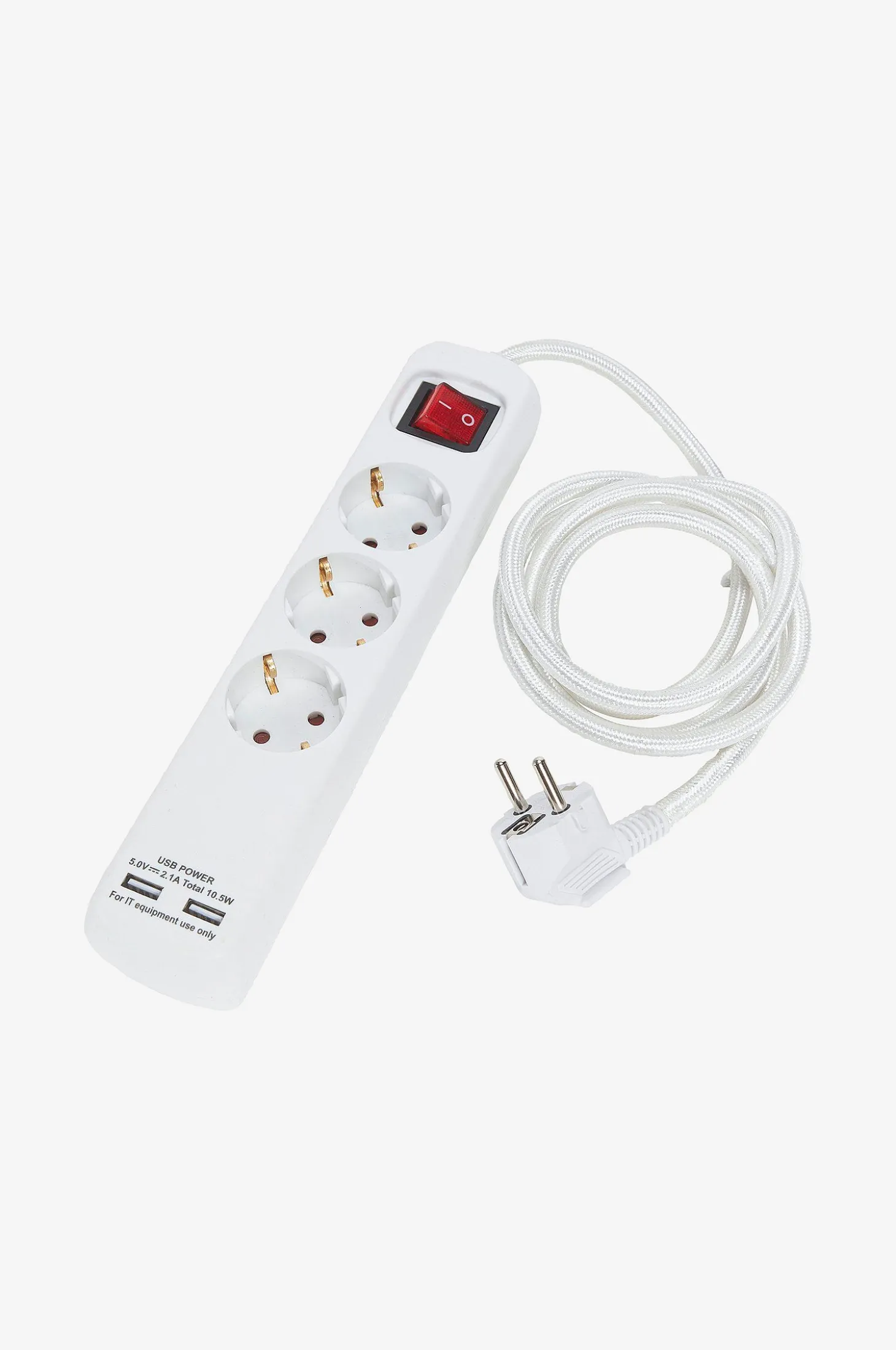 3-osainen jatkojohto M Usb 1,4 m