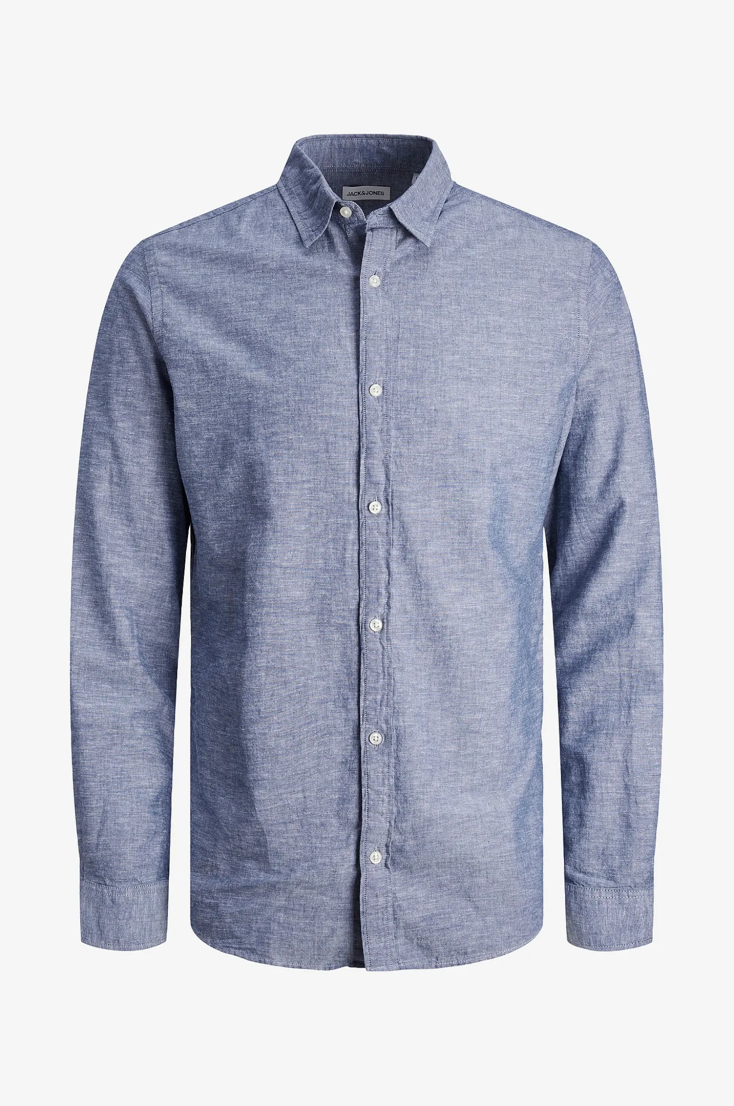 Paita jjeLinen Blend Shirt LS SN Jnr