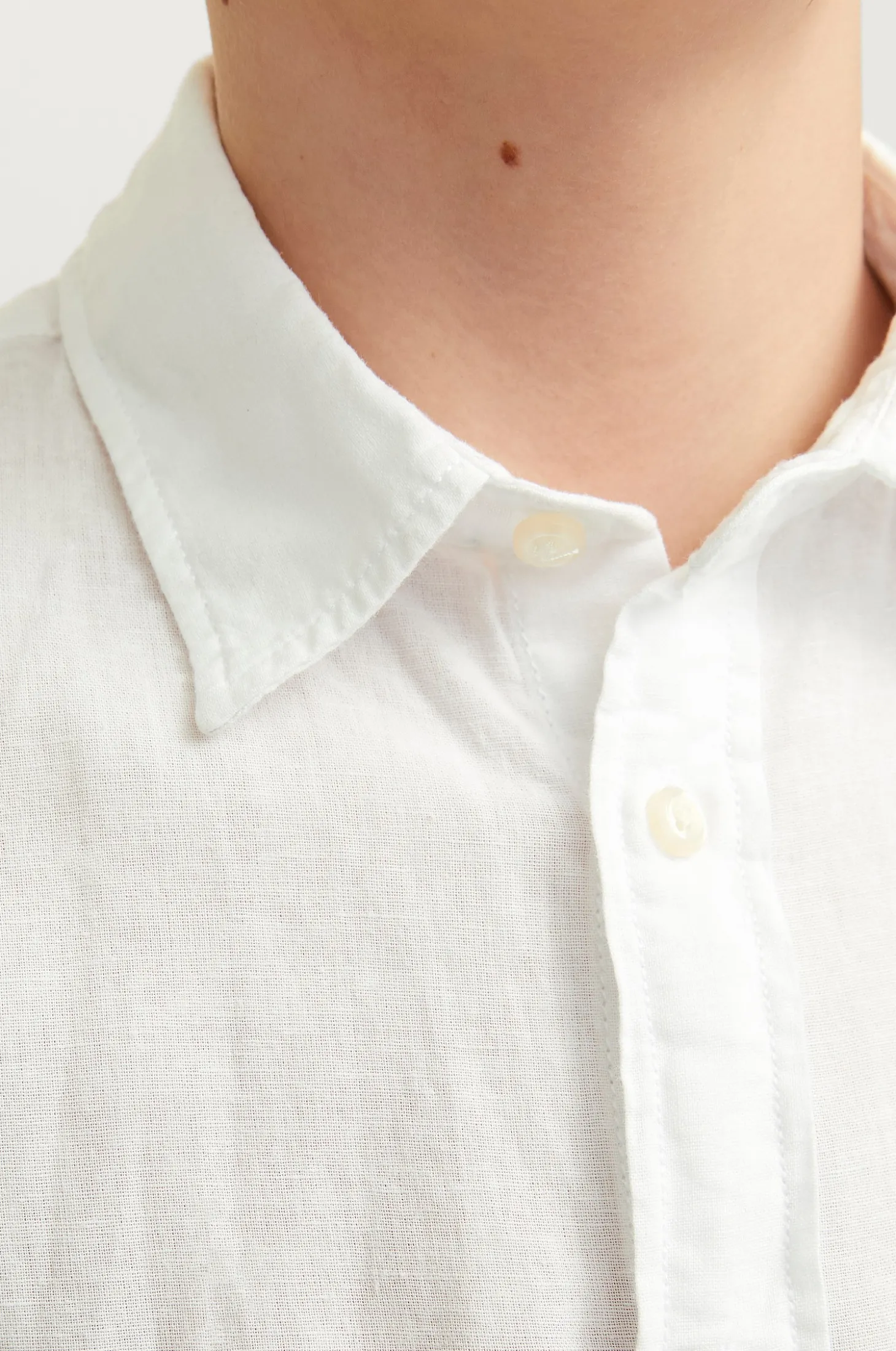 Paita jjeLinen Blend Shirt SS SN Jnr