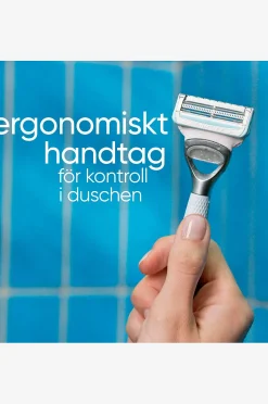Partaterät - 4 kpl Venus Pubic Hair & Skin
