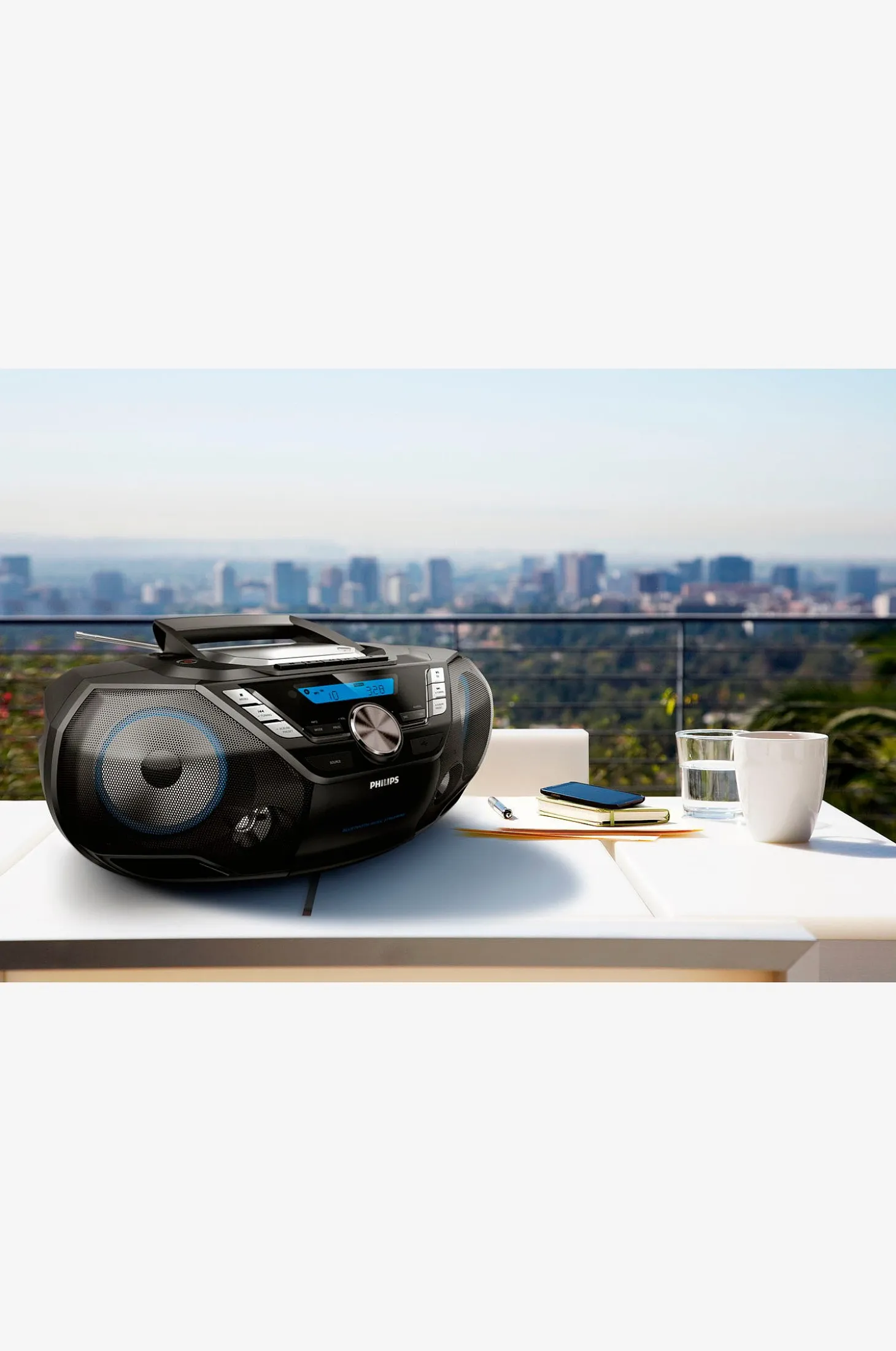 Philips CS Soundmachine Bluetooth, kasetti, USB ja radio