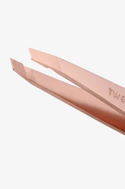 Pincett Rose Gold Slant Tweezer