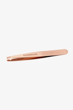 Pincett Rose Gold Slant Tweezer