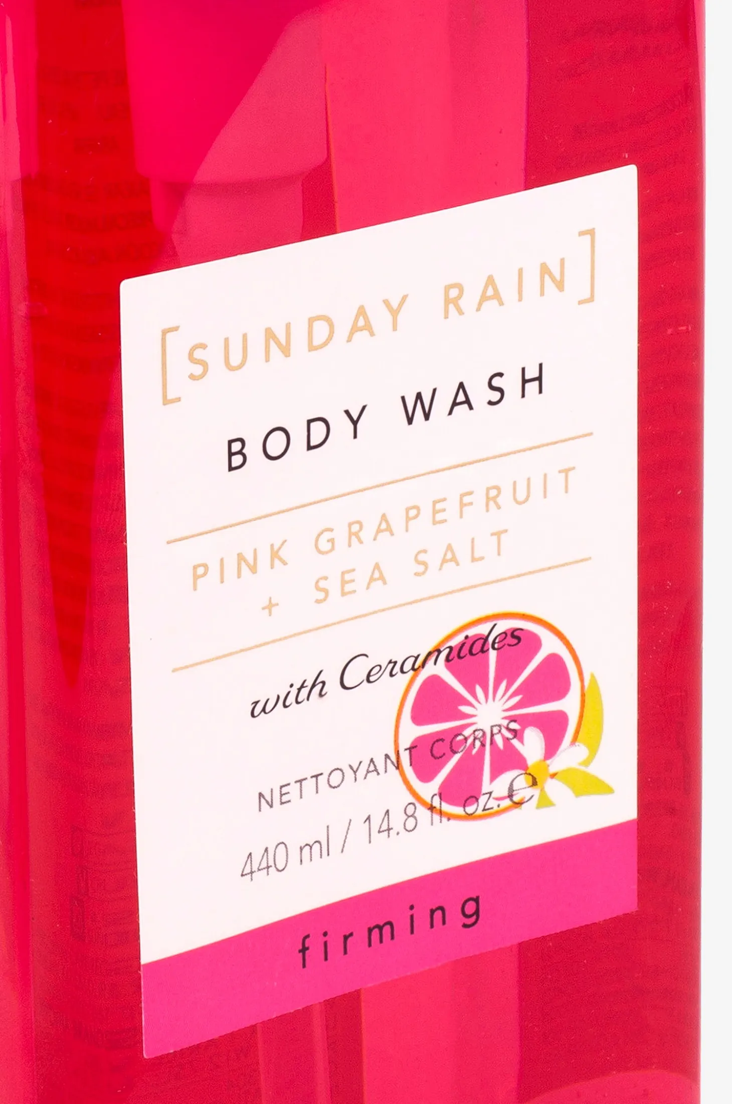 Pink Grapefruit & Sea Salt Body Wash 440Ml
