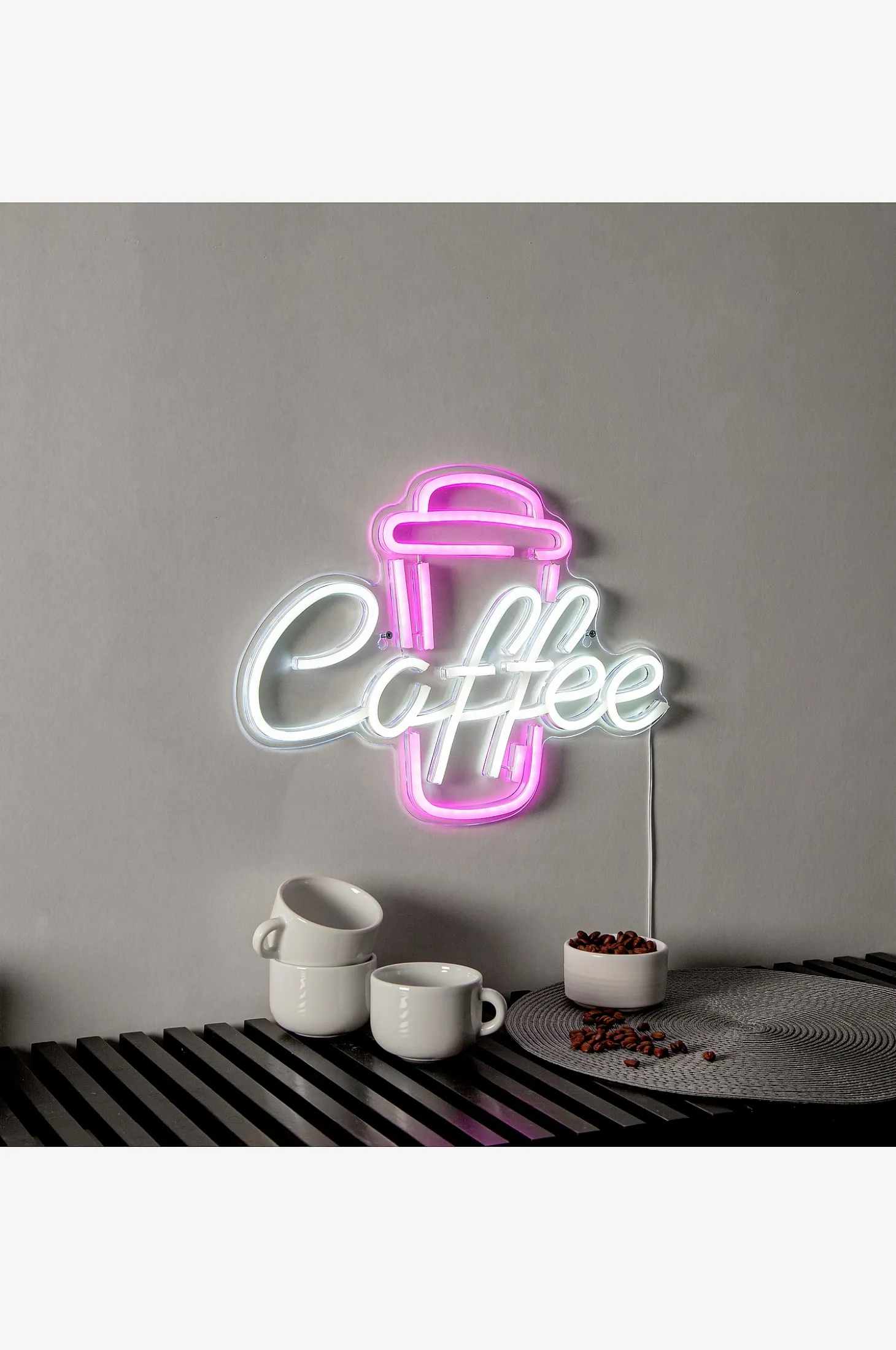 Plexy-koriste Coffee Usb