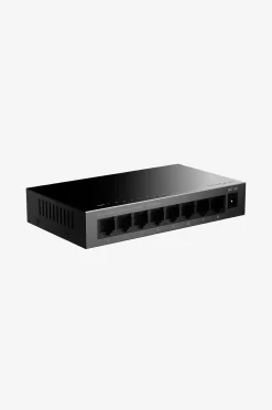 8-porttinen Gigabitswitch, metalli