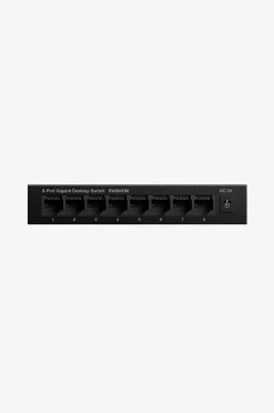 8-porttinen Gigabitswitch, metalli