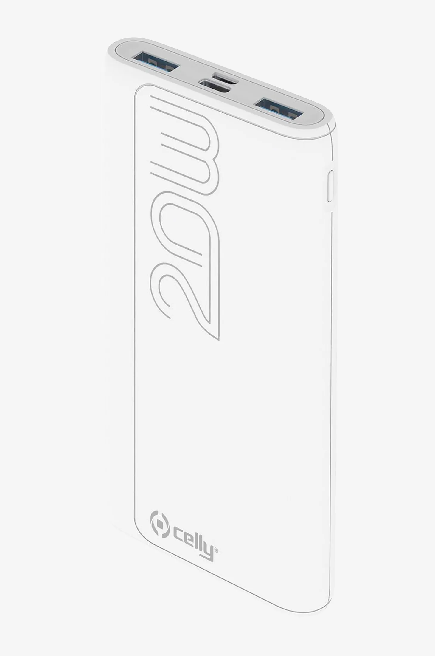 PowerBank PD 20 W 10 000 mAh - valkoinen