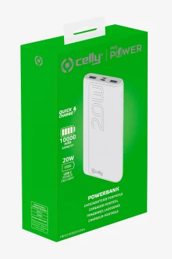 PowerBank PD 20 W 10 000 mAh - valkoinen
