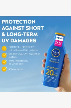 Protect & Moisture Sun Lotion SPF 20 Nivea Sun 200 ml