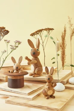 Puinen koriste Bonnie Bunny 12,5 cm 12,5 cm.