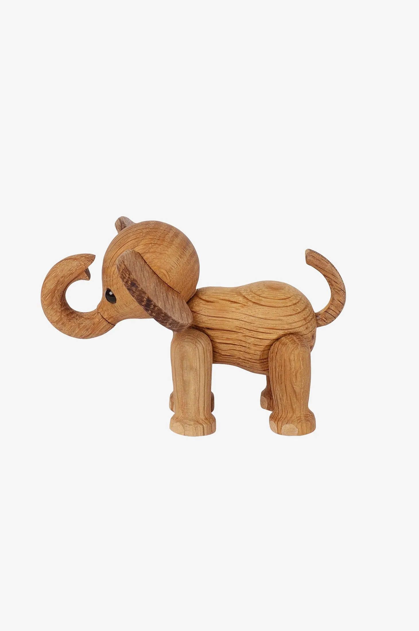 Puinen koriste Ella Elefantti-vauva 9 cm