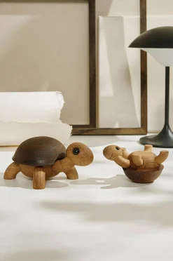 Puinen koriste Speedy Tortois 4 cm