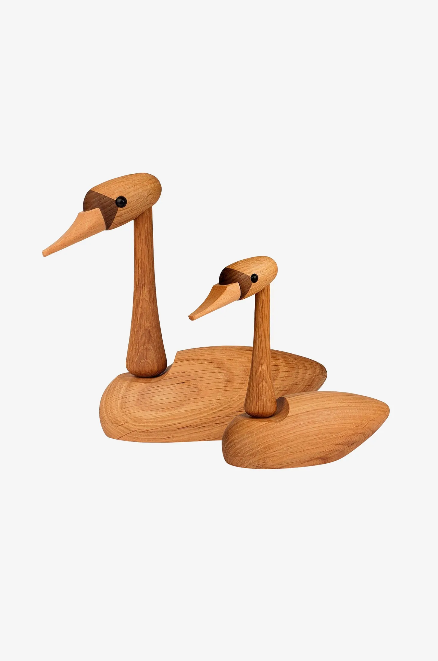 Puukoriste, joutsenen poikanen The Cygnet 13 cm