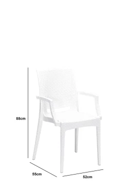Puutarhapöytä ja tuolit setti (5 kpl) Bobby
