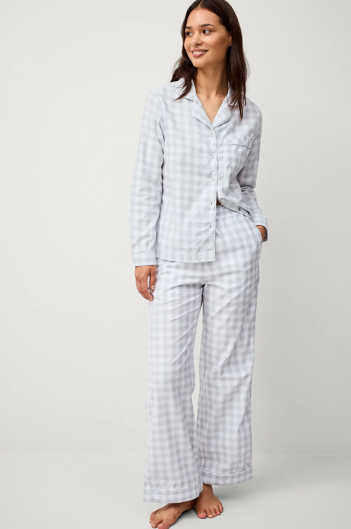 Pyjamahousut Dorene Check Pyjamas Pants