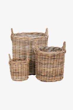 Pyöreät korit Sema, 3 kpl