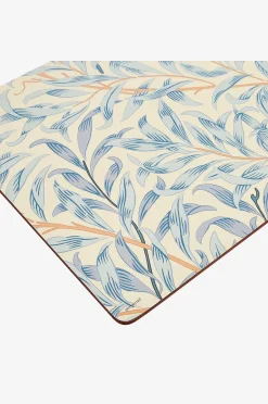 Pöytätabletit Morris & Co Willow Bough Blue, 4/pakk.