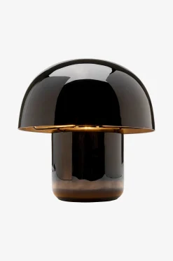 Pöytävalaisin Mushroom Black 20cm