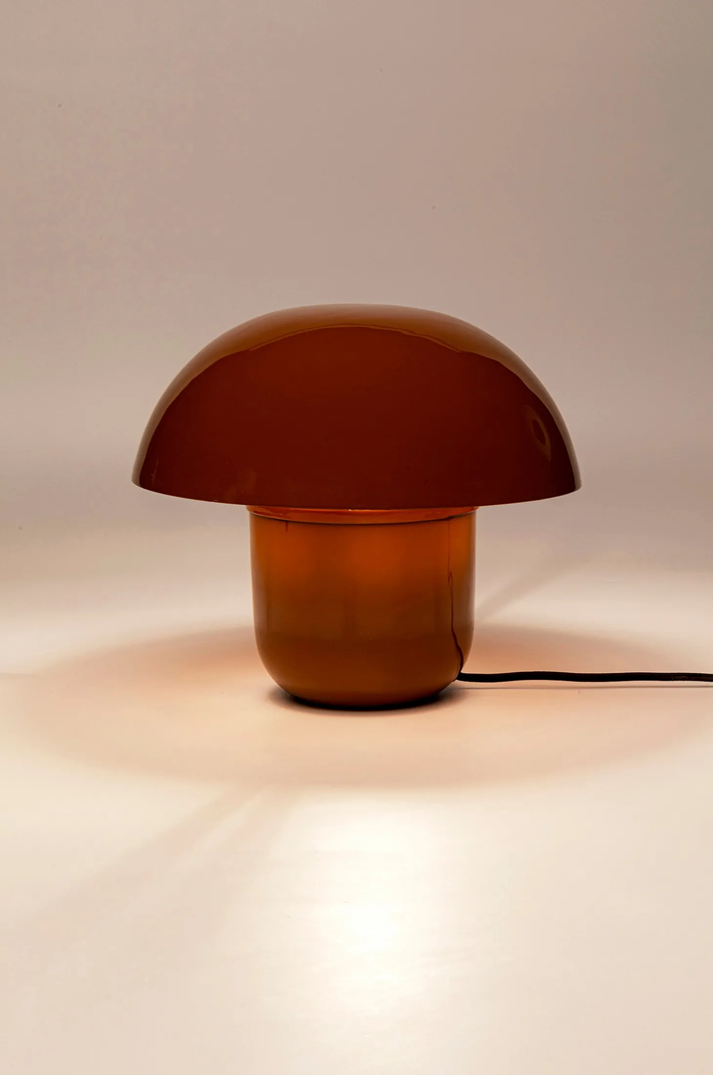 Pöytävalaisin Mushroom Brown 27cm