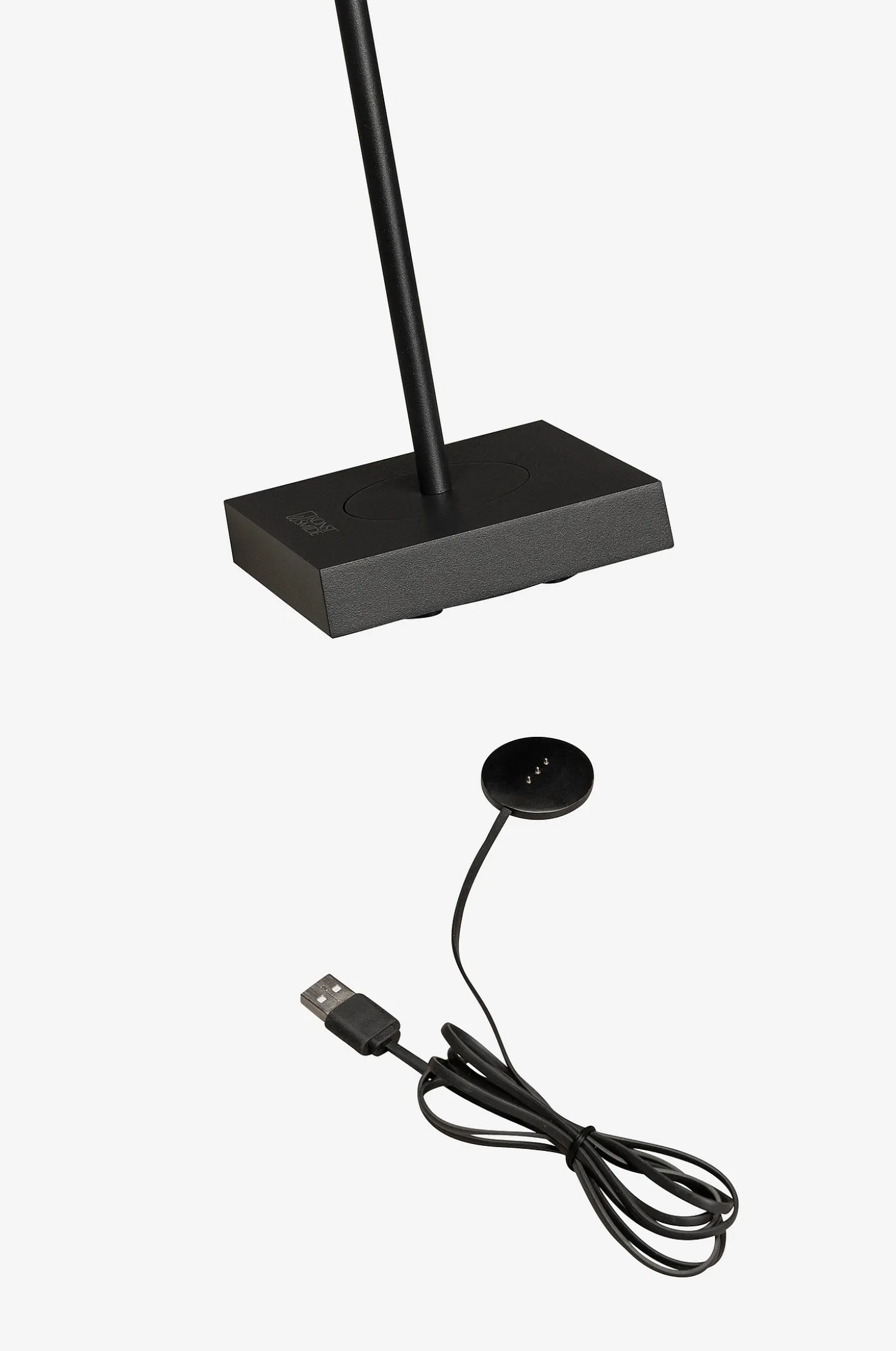 Pöytävalaisin Scilla USB, 36 cm