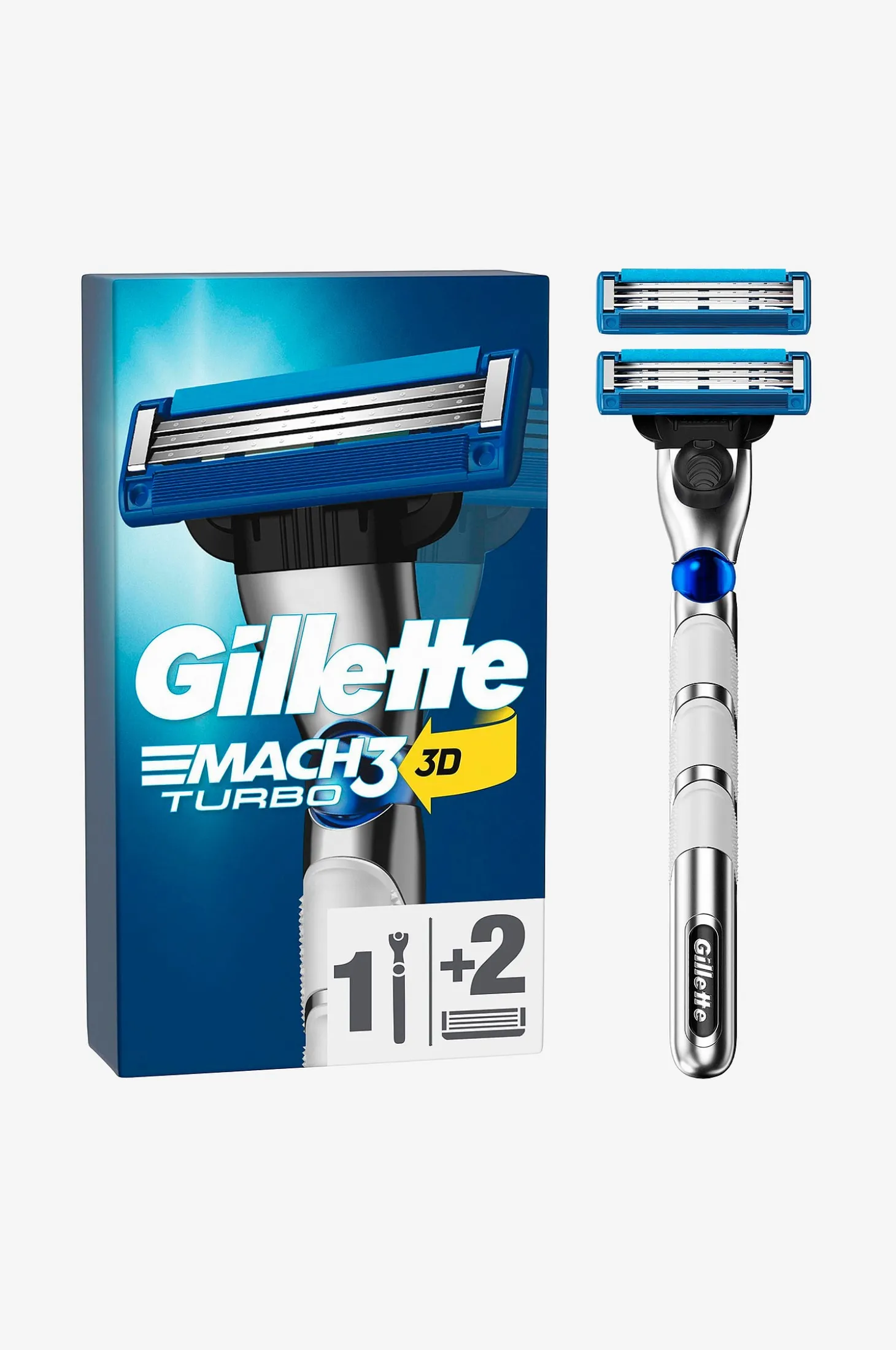 Razor Mach3 Turbo 2 parranajokylpyä