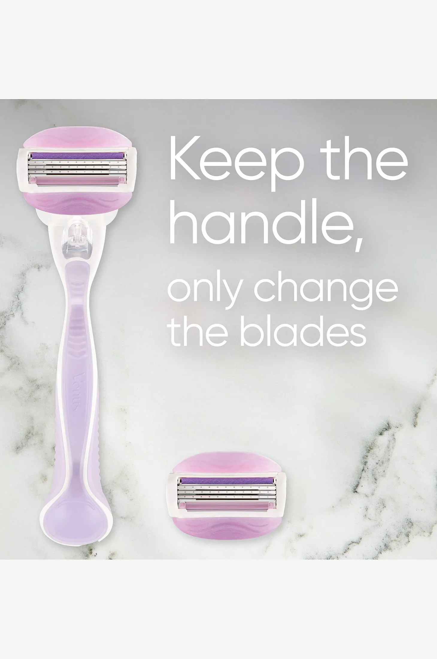 Razor Venus Comfortglide Breeze 2 partaterää