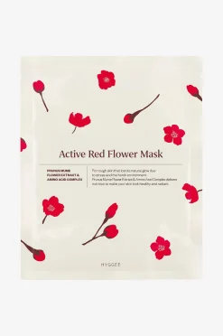 Red Flower Active Mask