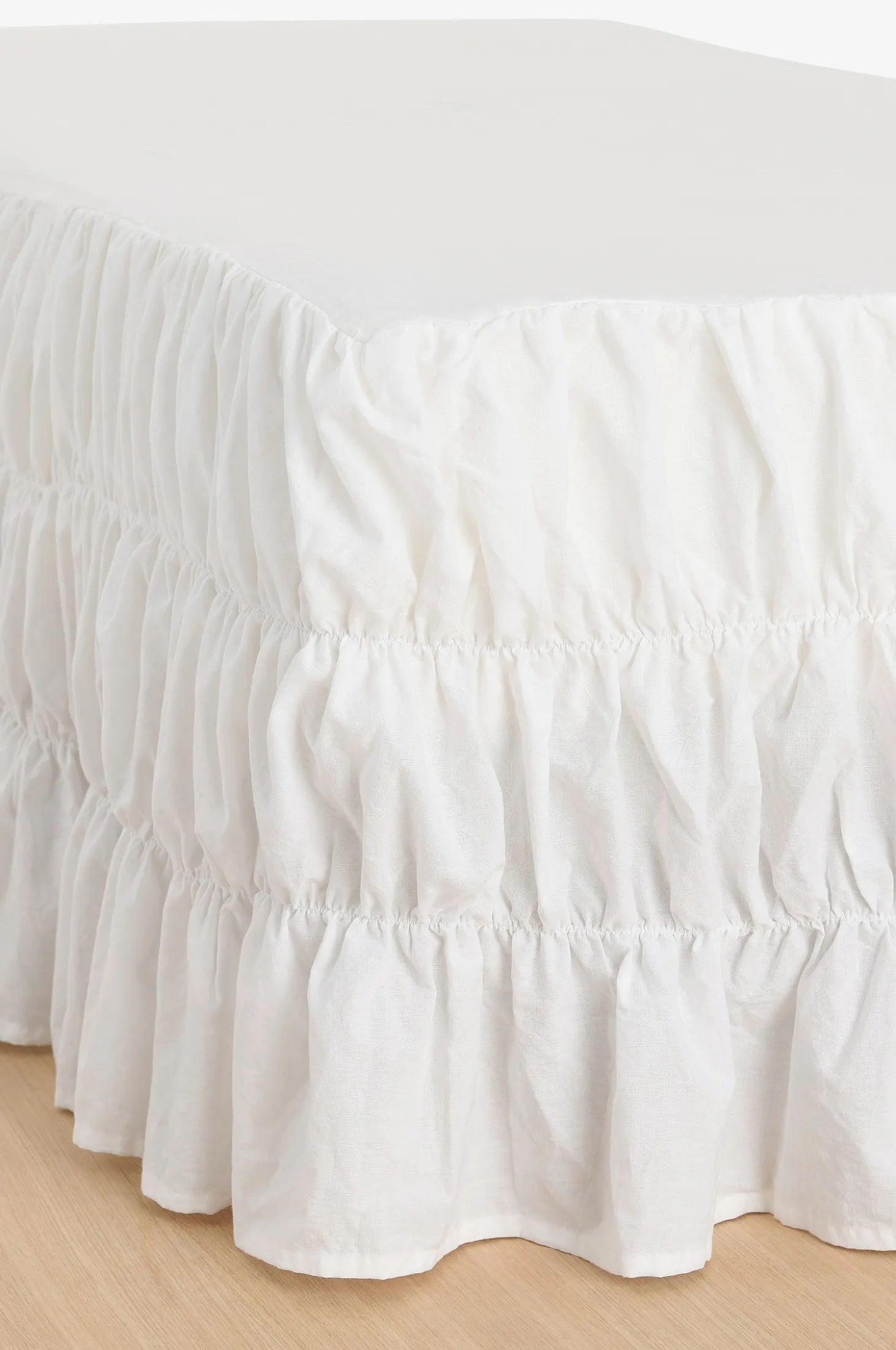 Reunusverho Juliette Elastic luomupuuvilla 60 cm