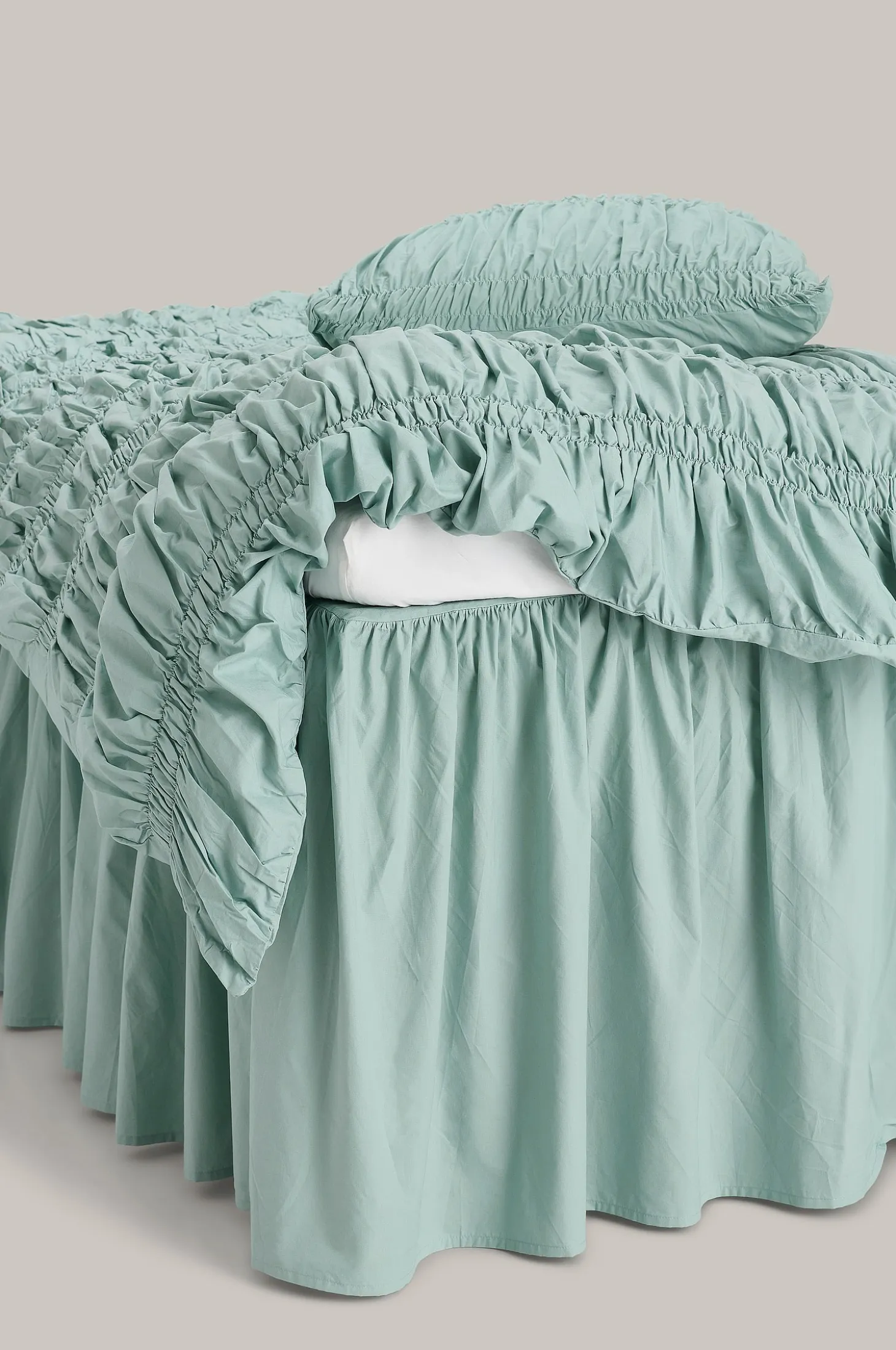 Reunusverho Loosed puuvilla percale
