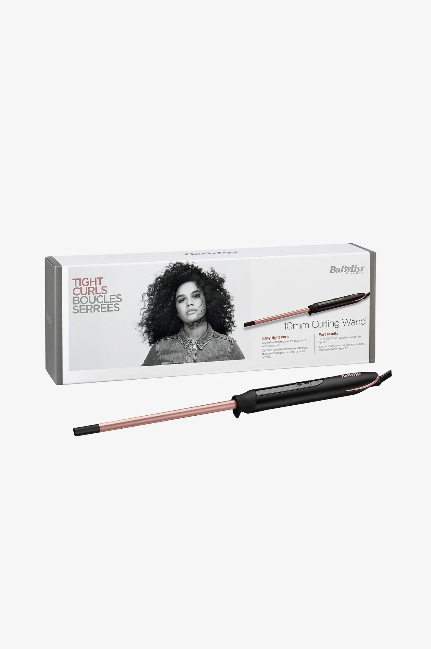 Rose Quartz Thight Curls Wand C449E