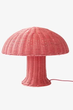 Rottinkipöytävalaisin blush