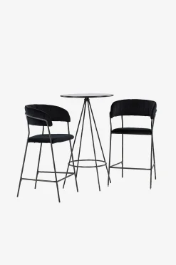 Ruokailuryhmä Bistro ja tuolit Lui, 2 kpl