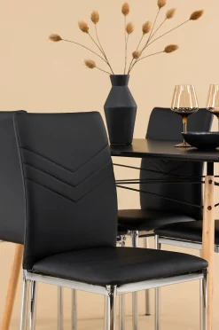 Ruokailuryhmä Danburi ja tuolit Lily, 4 kpl