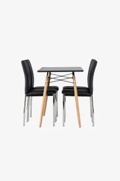 Ruokailuryhmä Danburi ja tuolit Lily, 4 kpl
