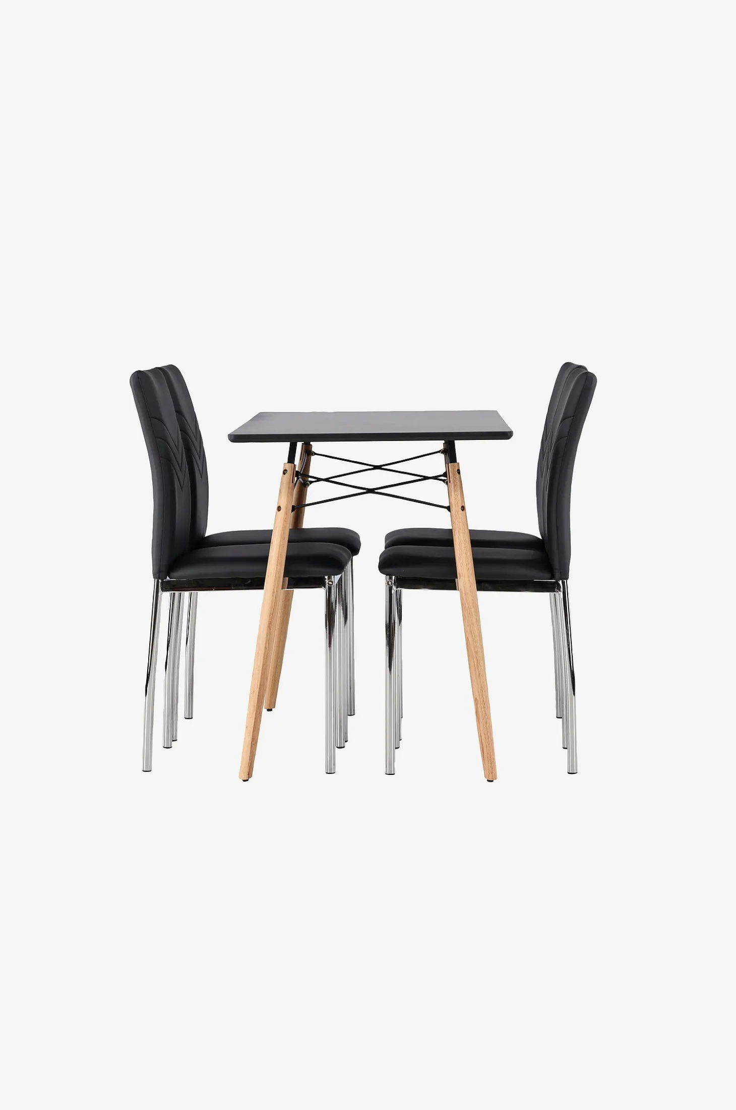 Ruokailuryhmä Danburi ja tuolit Lily, 4 kpl