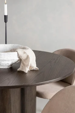 Ruokailuryhmä Olivia ja tuolit Velvet, 4 kpl