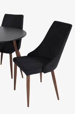 Ruokailuryhmä Plaza ja tuolit Leone, 4 kpl
