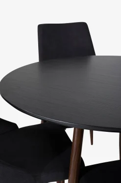 Ruokailuryhmä Plaza ja tuolit Leone, 4 kpl